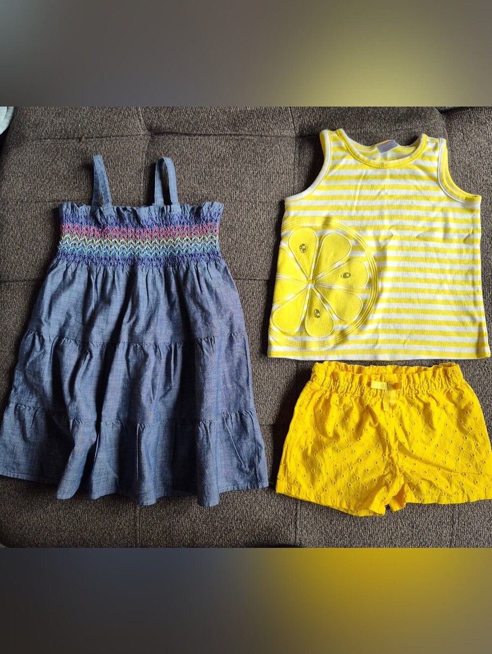 Girls 3T Gymboree Summer Dress & Shorts With Tank Set